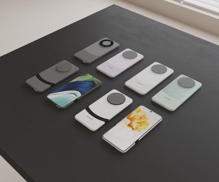  智能手机 华为手机3d模型 