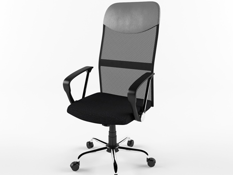 现代办公椅 会议椅 培训椅 职员椅su模型