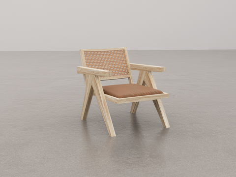 单人休闲椅su模型