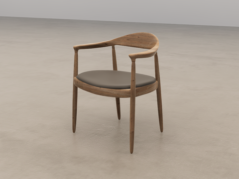 单人休闲椅su模型