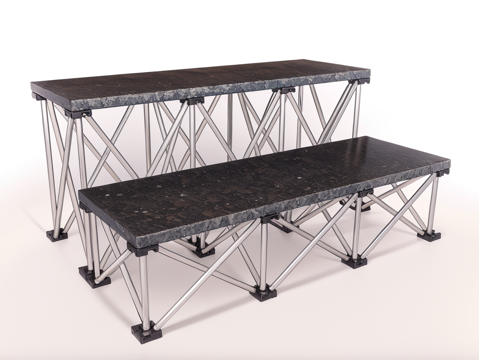 展柜货架su模型