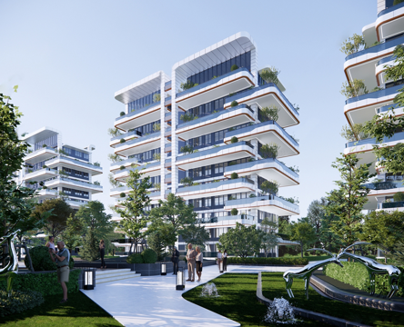 第四代洋房住宅su模型