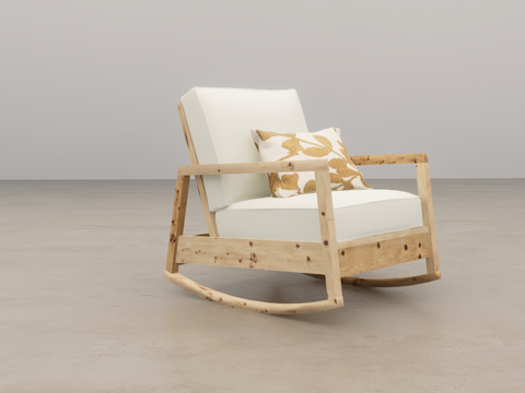 单人休闲椅su模型