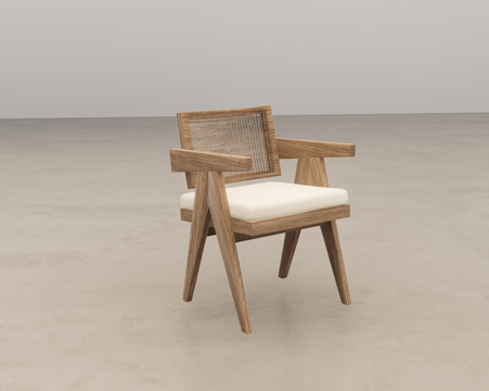 单人休闲椅su模型