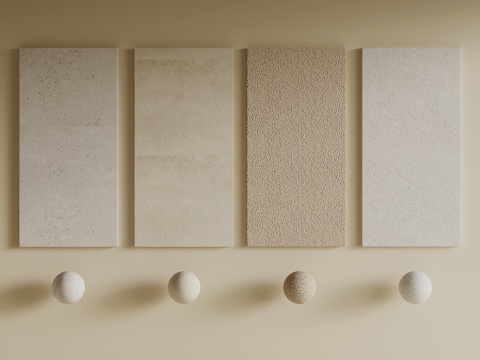 现代墙面su模型