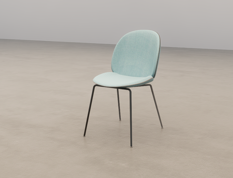 单人休闲椅su模型