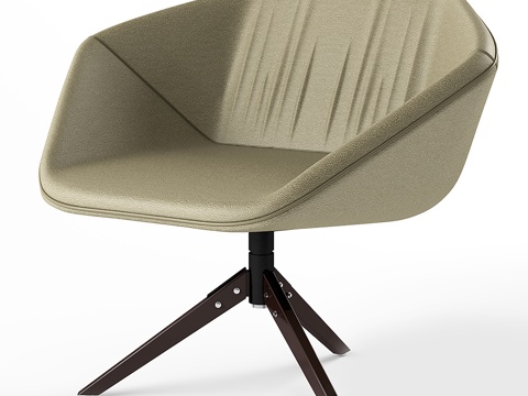 现代办公椅  皮椅 休闲椅  餐椅su模型