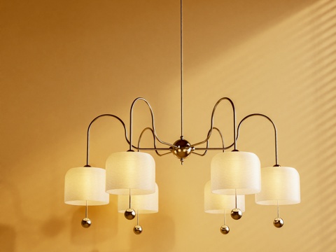 吊灯 金属灯 装饰灯3d模型