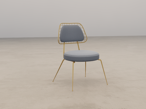 单人休闲椅su模型