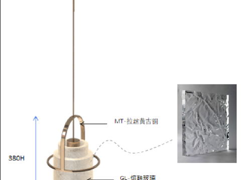 床头艺术吊灯三视图cad施工图