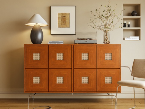 玄关柜 边柜 茶水柜3d模型