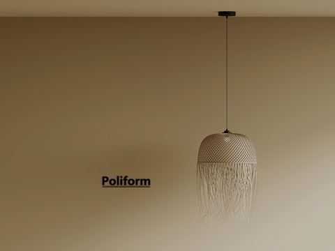 侘寂风吊灯su模型