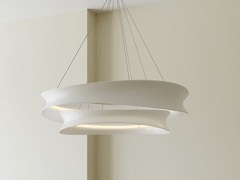 现代简约吊灯su模型