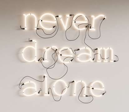 现代壁灯 墙饰 灯牌su模型