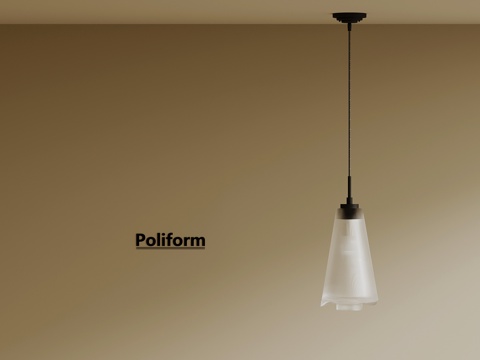 现代玻璃吊灯su模型