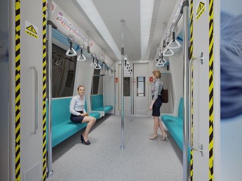 地铁主题酒店式公寓su模型