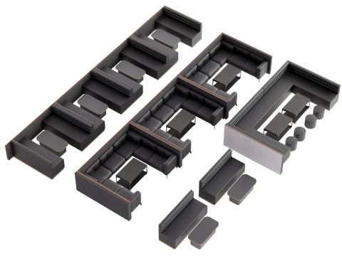 现代酒吧卡座su模型