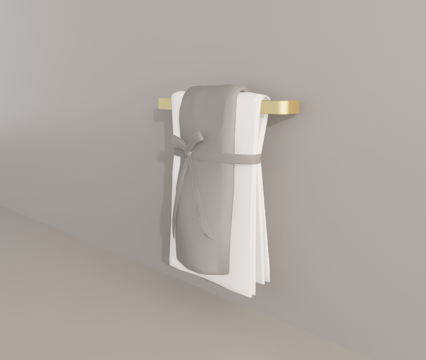 毛巾浴巾su模型