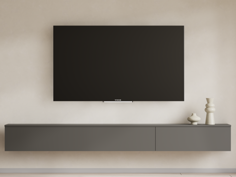 现代电视柜su模型