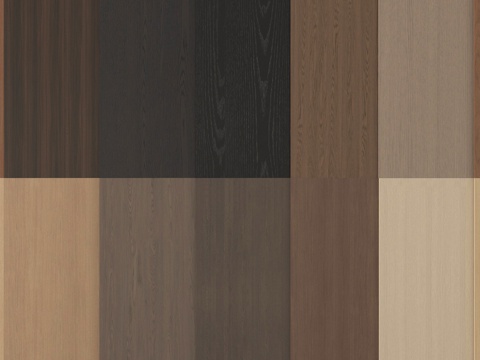 现代木饰面  护墙板 墙饰板 木饰面背景墙su模型