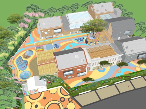 欣欣星幼儿园su模型