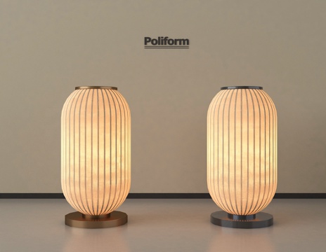 新中式台灯su模型