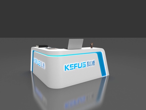 展会 接待台 前台 招待su模型