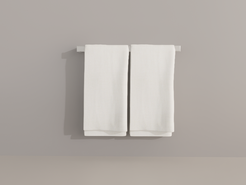 毛巾浴巾su模型