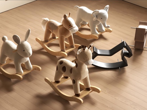  儿童摇椅3d模型 