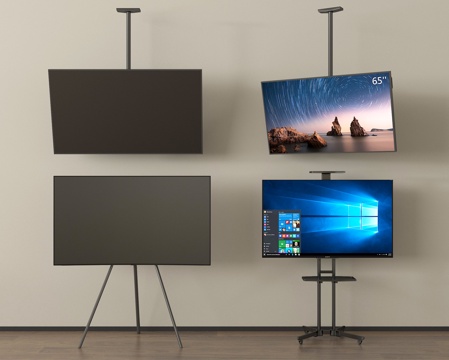  现代电视 液晶屏 移动电视3d模型 