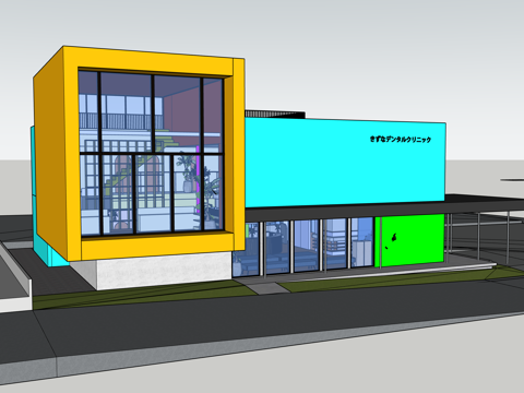 儿童医院su模型
