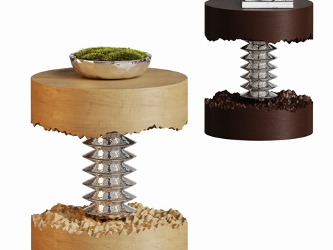 现代角几边几su模型