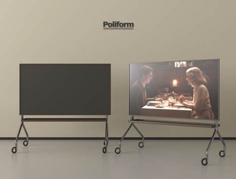  现代电视 液晶屏 移动电视3d模型 