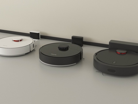 现代扫地机器人su模型