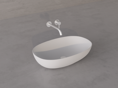 洗手盆su模型