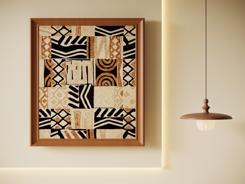 中古挂画su模型