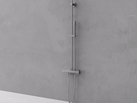 淋浴花洒su模型