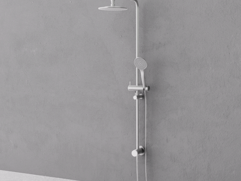 淋浴花洒su模型