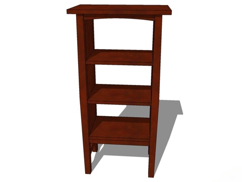 实木吧桌 实木桌子 桌子 新中式桌子 新中式实木桌子 餐桌su模型