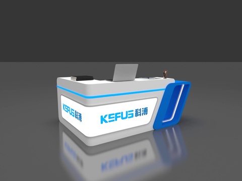 展会 展台 接待台 前台su模型