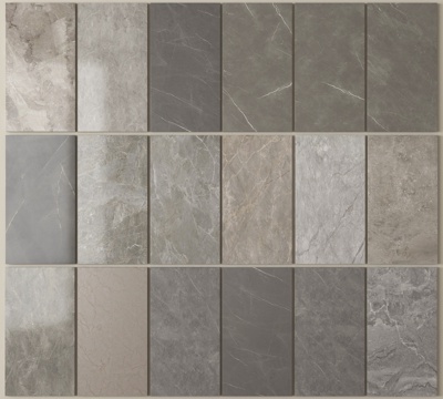 现代砖 地砖 柔光砖  水磨石地砖 大理石瓷砖 石材su模型