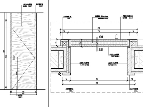KFC卫生间大样图cad施工图