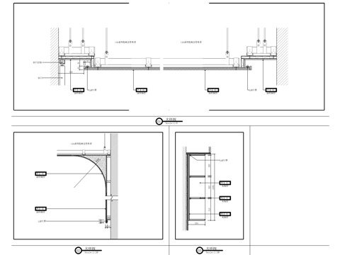 餐厅地面钢架大样图cad施工图