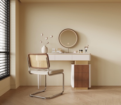 现代梳妆台su模型