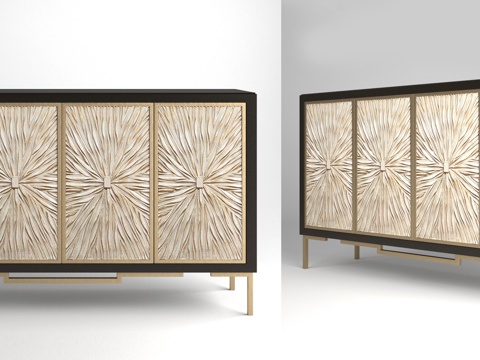  新中式玄关柜玄关柜玄关柜玄关柜3d模型 