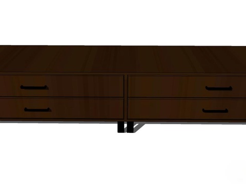 电视柜 实木电视柜 新中式电视柜 中式电视柜 全屋定制su模型