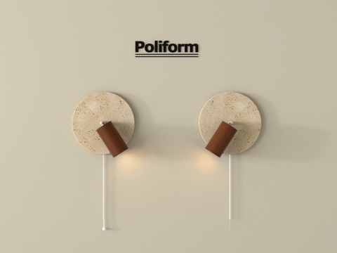 中古风壁灯 氛围灯 床头灯 小壁灯su模型