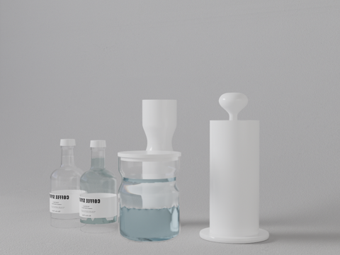 厨具摆件su模型