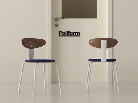 现代餐椅 单椅 休闲椅su模型