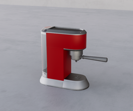 咖啡机su模型